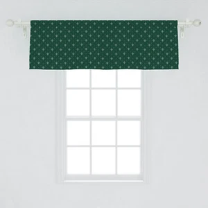 Decorative Printed Curtain Valance for Kitchen Living Dining Room by Ambesonne - Picture 1 of 1