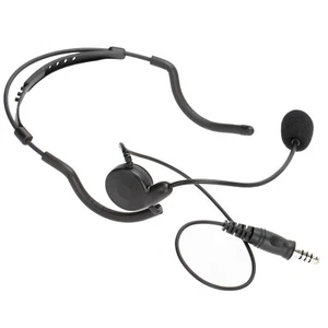 Microphone écouteur casque tactique over-head pour talkie-walkie radio bidirectionnel - Photo 1/6