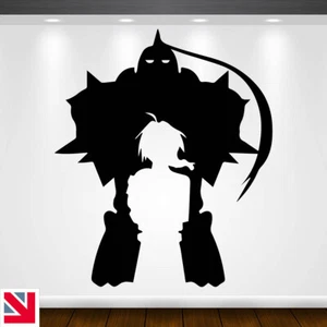 Anime Fullmetal Alchemist Wall Art Decal Sticker Vinyl - Picture 1 of 3