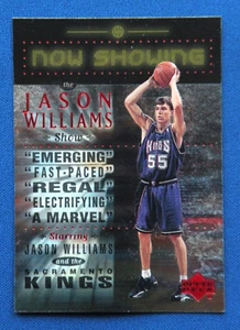 Baloncesto Upper Deck 1999 ahora mostrando Jason Williams Sacramento Kings #NS23 - Imagen 1 de 2