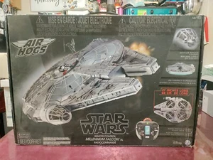 Star Wars Drone RC Millennium Falcon XL Flying Drone 2.4GHz Air Hogs DAMAGED BOX - Picture 1 of 8