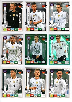 CONJUNTO COMPLETO DE FUTEBOL DA ALEMANHA!!  COPA DO MUNDO FIFA PANINI - FUTEBOL PRÉ-RÚSSIA 2018 - Imagem 1 de 4
