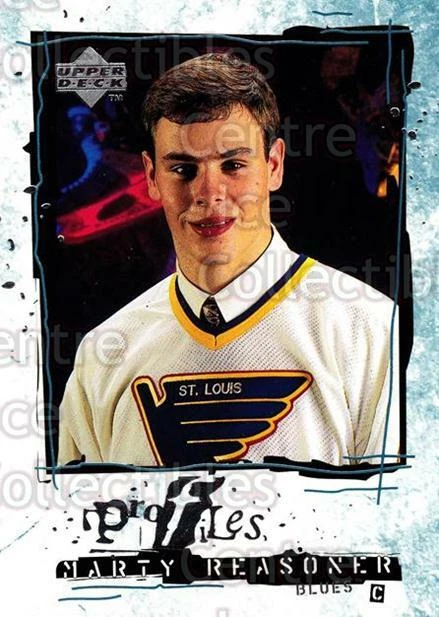 1998-99 Upper Deck Profiles #1 Marty Reasoner - Image 1 of 1