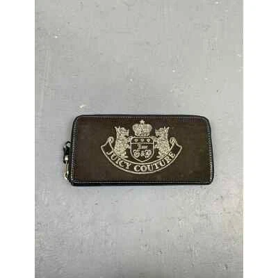 Cartera billetera Juicy Couture cresta terciopelo Foto 1 de 4