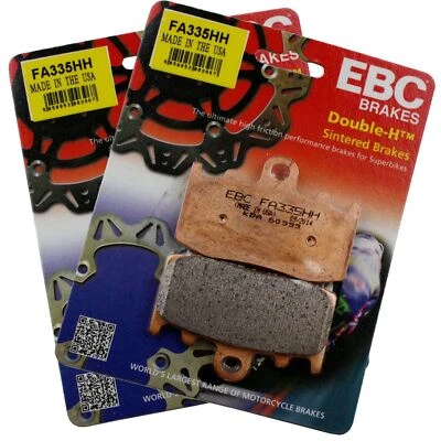 Pastillas de freno sinterizadas EBC FA335HH X2 para BMW R 1150 GS 99-04 Foto 1 de 4