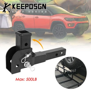 Adaptador de enganche receptor de remolque de 2"" para Jeep Compass montaje en vástago portador de carga BK - Imagen 1 de 12