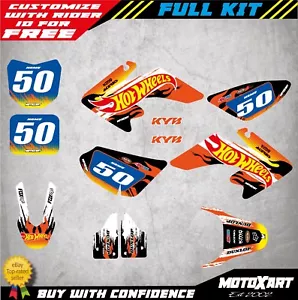 Custom Graphics Kit BLAZE STYLE Honda CRF 50 - 2004 - 2025 sticker kit decals - Picture 1 of 4