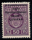 Ljubljana 1941 Sass. 6 g Neuf ** 80% timbre-taxe 50p. sans losanges
