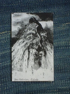 EMIL NOLDE = E. Hansen, Das Matterhorn lächelt (1897), Druck Kleinformat SELTEN - Bild 1 von 2