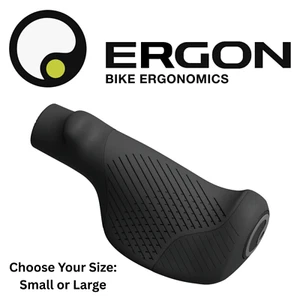 Ergon GT1 Multi-4 Position Ergonomic Comfort Bike Grips Touring Black - Picture 1 of 9
