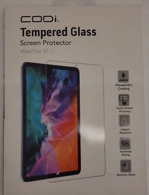 CODi Tempered Glass Screen Protector for 10.2"" iPad (Gen 7 / 8) (A09036)  - Image 1 of 4