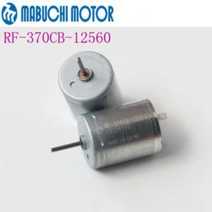 MABUCHI RF-370CB-12560 DC 6V-12V 3700RPM Mini Mute 24mm Round Electric Motor Toy - Picture 1 of 4