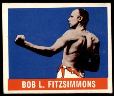 1948 Leaf Boxing Bob Fitzsimmons EX+ #63 *Noles2148* - Image 1 of 2