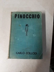 Pinocchio by Carlo Collodi 1930’s Vintage Hardback Children’s Book  - Picture 1 of 10