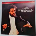 lp Giuseppe Sinopoli ( Verdi )– Overtures 1984 NM / EX Philips Nederlands