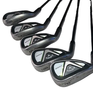 Callaway Edge Iron Set 6-PW Steel Mens R Flex LH Left Handed 2018 (5 Irons) - Picture 1 of 13