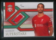 2022 JOEL MATIP 021/025 JERSEY FUTERA SUPERSTARS GAME USED MEMORABILIA