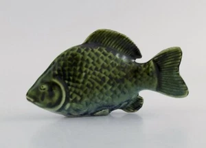 Sven Wejsfelt (1930-2009) for Gustavsberg. Unique Stim fish in glazed ceramics. - Zdjęcie 1 z 6
