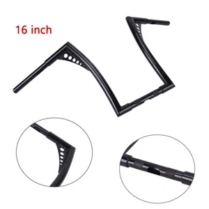 16" Rise Handlebars 1-1/4" AApe Hanger Fit For Softail Custom FXSTC 2007–2010 - Picture 1 of 16