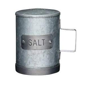 Kitchencraft Industrial Galvanized Metal Salt Shaker - Picture 1 of 1