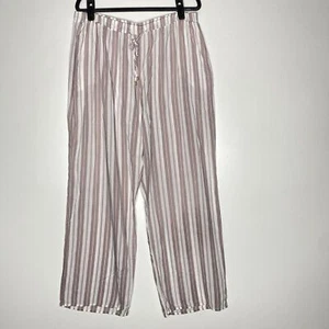 Pantalón pijama salón a rayas Hanro of Switzerland para mujer talla grande - Imagen 1 de 8
