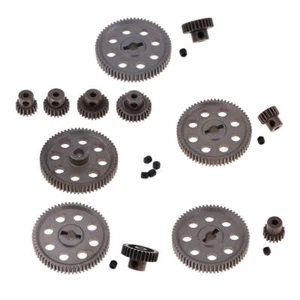 Durable Metal Spur Differential Gear 64T Motor Pinion Cogs For HSP 1/10 RC Car - Picture 1 of 12