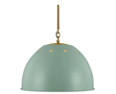 One Light Pendant In Eucalyptus By Visual Comfort Studio From Robbie Collection - Image 1 of 4