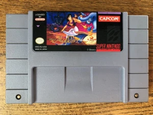 Disney's Aladdin Super Nintendo 1993 SNES Video Game Cartridge Only Tested - Picture 1 of 6