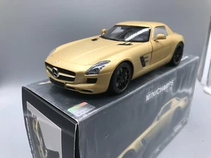 Modellautos 1:18 Minichamps Mercedes Benz SLS AMG 2010 mit OVP - Bild 1 von 8