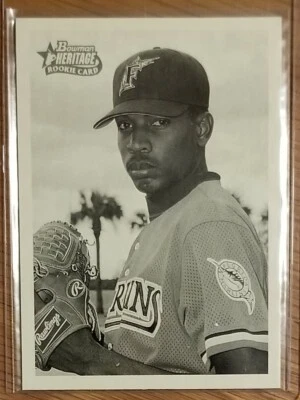 2001 Bowman Heritage #207 Denny Bautista Florida Marlins Baseball Card  - Image 1 of 2