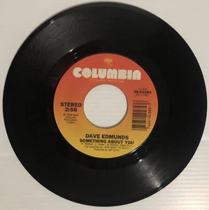 Dave Edmunds - Something About You Baby 1984-7’ Single 45rpm Record - Imagen 1 de 4