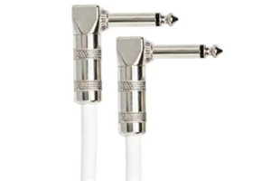 Hosa CPE-106 Guitar Patch Cable, Hosa Right-angle to Same - 6" - Picture 1 of 4