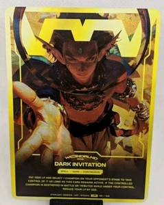 Wondrlnd TCG Starlight Genesis Invitation UR Ultra Rare - Picture 1 of 10