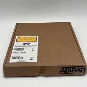 1187922E1 ADTRAN TA5000 AM EN BLANCO DOBLE RANURA BVPQAEYMAB NUEVO - Imagen 1 de 4