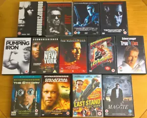 Arnold Schwarzenegger DVD Collection Conan Terminator Predator True Lies more R2 - Picture 1 of 1