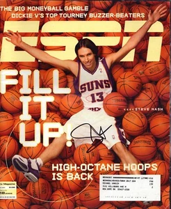 Phoenix Suns HOF Steve Nash Autograph Auto Signed 2007 ESPN The Magazine - Picture 1 of 1