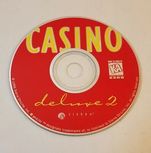 Casino Deluxe 2 PC CD-Rom 1996 Windows Sierra 18 Vegas Glücksspiel Spiel Variationen - Bild 1 von 1