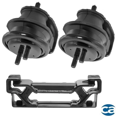Soportes de motor y montaje de transmisión 3 piezas para Suzuki Grand Vitara 08-06 V6-2,7 L Foto 1 de 4