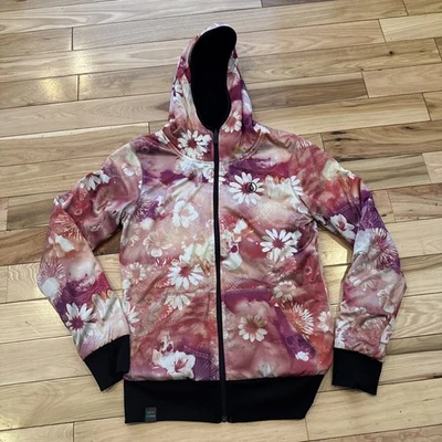 VOLCOM Women Fleeced Pullover Hoodie Size S Long Sleeve - Image 1 of 4