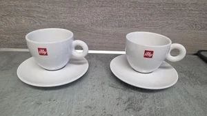 ❤️ 2x Illy Tasse + Untertasse * Cappuccino / Kaffee * 160ml ❤️ - Bild 1 von 1