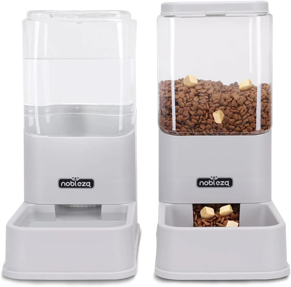 Nobleza Comedero Automático Y Bebedero Gatos Perros, Dispensador Comida Gatos Y  - Imagen 1 de 4