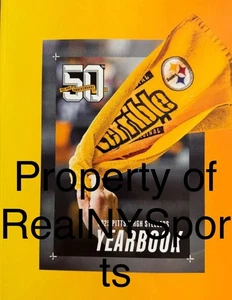 2025 PITTSBURGH STEELERS YEARBOOK DK METCALF AARON RODGERS IN STOCK - Picture 1 of 1