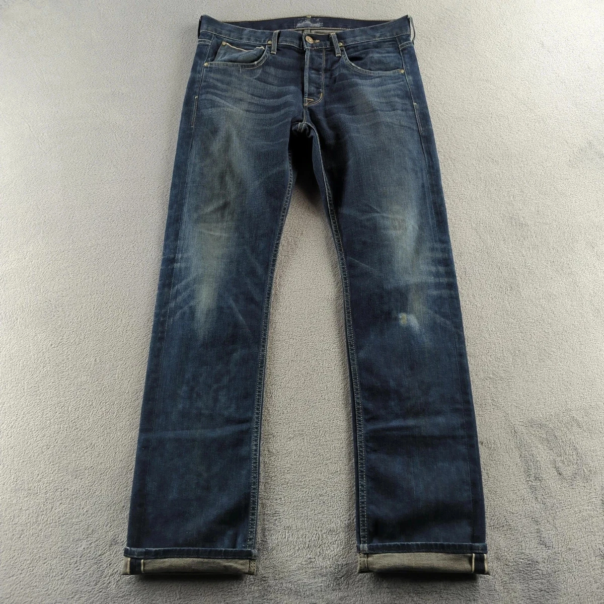 ETHANOL Men's Slim Stretch Motion Denim Jeans - Tobacco Color 34x30 - View #9
