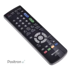 Télécommande Originale Sharp GA591WJSA Pour TV LCD / Signes D'Usure / Vérifié - Photo 1/1