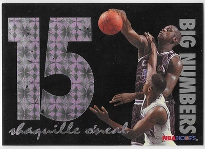 Aros NBA 1994-95 grandes números Shaquille O'Neal #BN5 HOF Foto 1 de 2