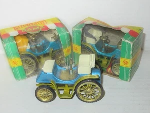 3 Gama MiniMod Oldtimer 1896 Peugeot 2 boxed 1 incomplete - Picture 1 of 12