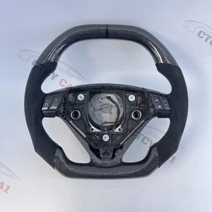 Custom honeycomb Carbon Fiber Steering Wheel for Volvo S60 S80 2005-09 with trim - Picture 1 of 9