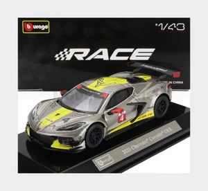BURAGO 18-38312 Chevrolet - C8.R 6.2L V8 Team Corvette Racing N 4 Racing 2021 - - Picture 1 of 2