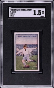 1920 Greiling * HANNE SOBEK * Hertha Berlin GERMANY * SGC 1.5 POP 1 None Higher - Picture 1 of 2