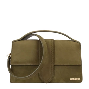 Bolso de Hombro JACQUEMUS Mujer Le Bambinou Cuero Verde Asa Superior OS RRP 945 - Imagen 1 de 10